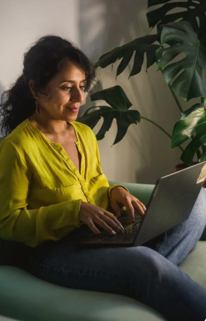 Sesión de terapia online
